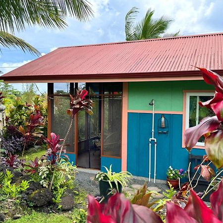 Tropical Zen Bungalow Pahoa Exterior foto