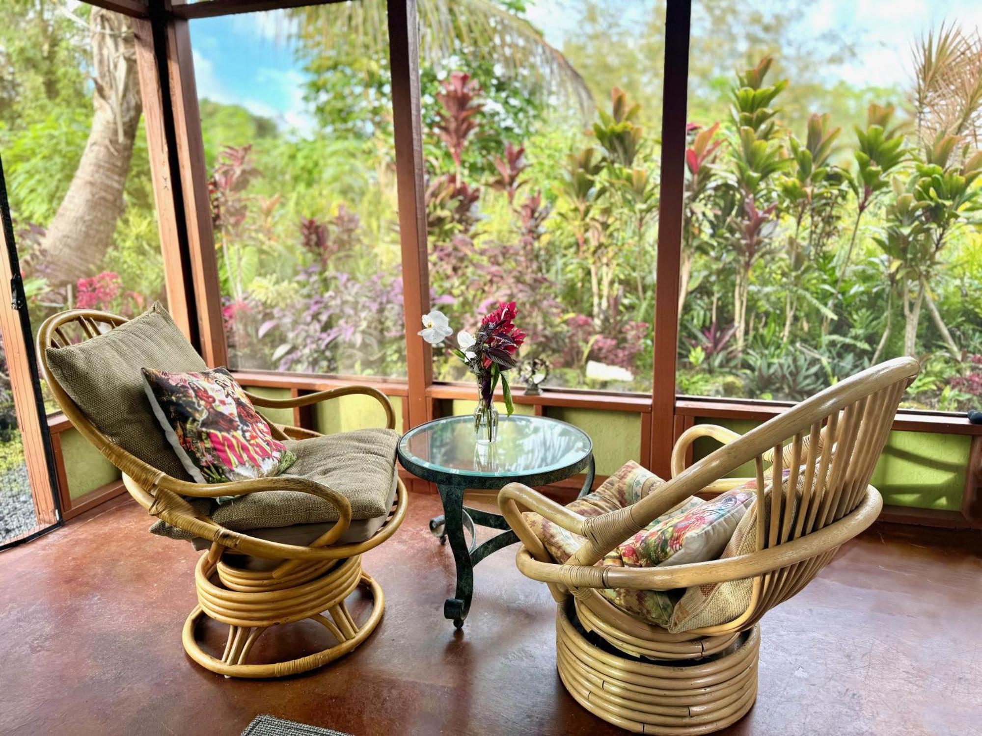 Tropical Zen Bungalow Pahoa Exterior foto